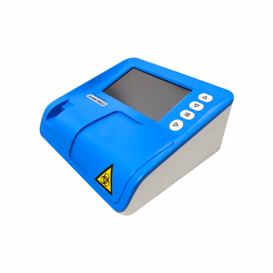 Analizador portátil de la coagulación del coagulometro del electrómetro de la prueba del PT Inr del equipo de laboratorio médico